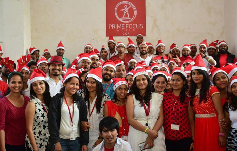 Prime Focus World Celebrating Christmas